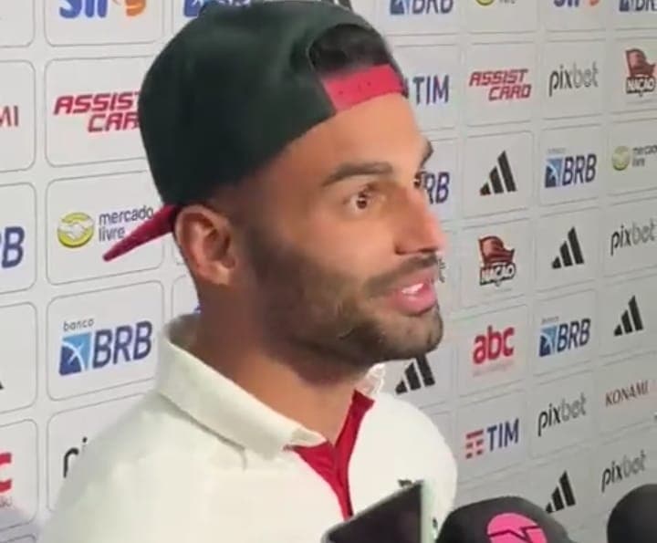 Thiago Maia fala de gol de Léo Pereira na vitória do Flamengo sobre o Corinthians