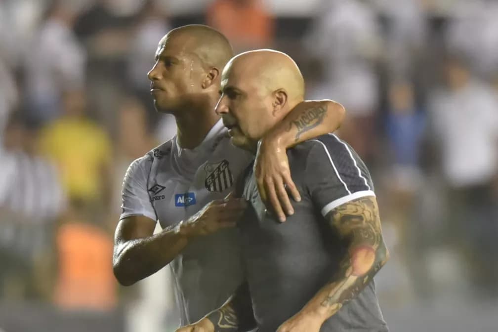 No Santos, irmão de De La Cruz brilhou com Sampaoli