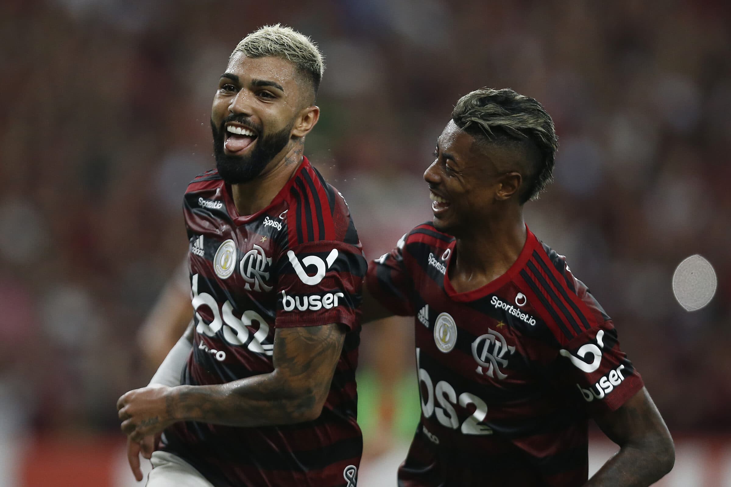 Gabigol e Bruno Henrique