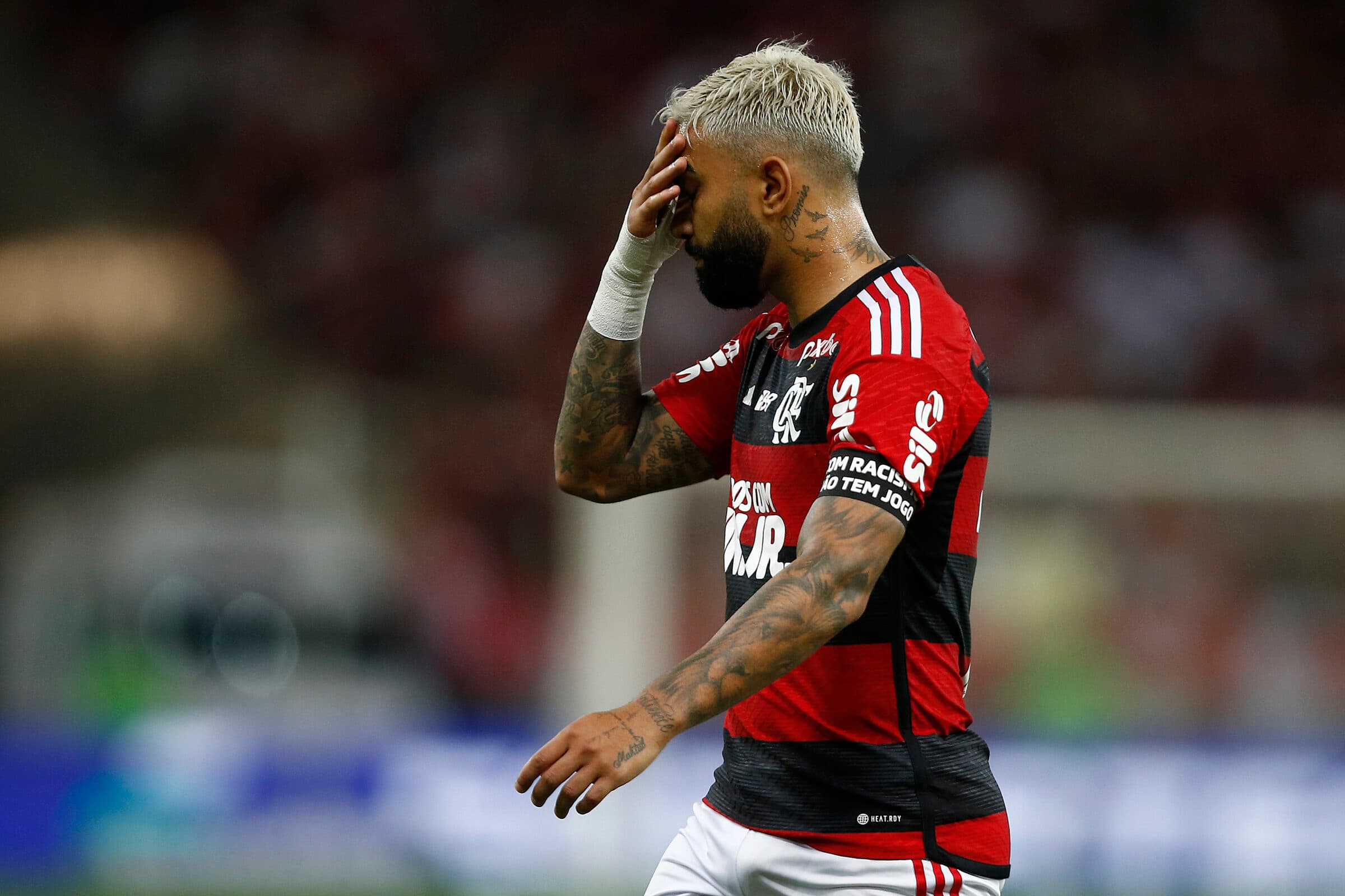 Gabigol do Flamengo perde pênalti contra o Cruzeiro