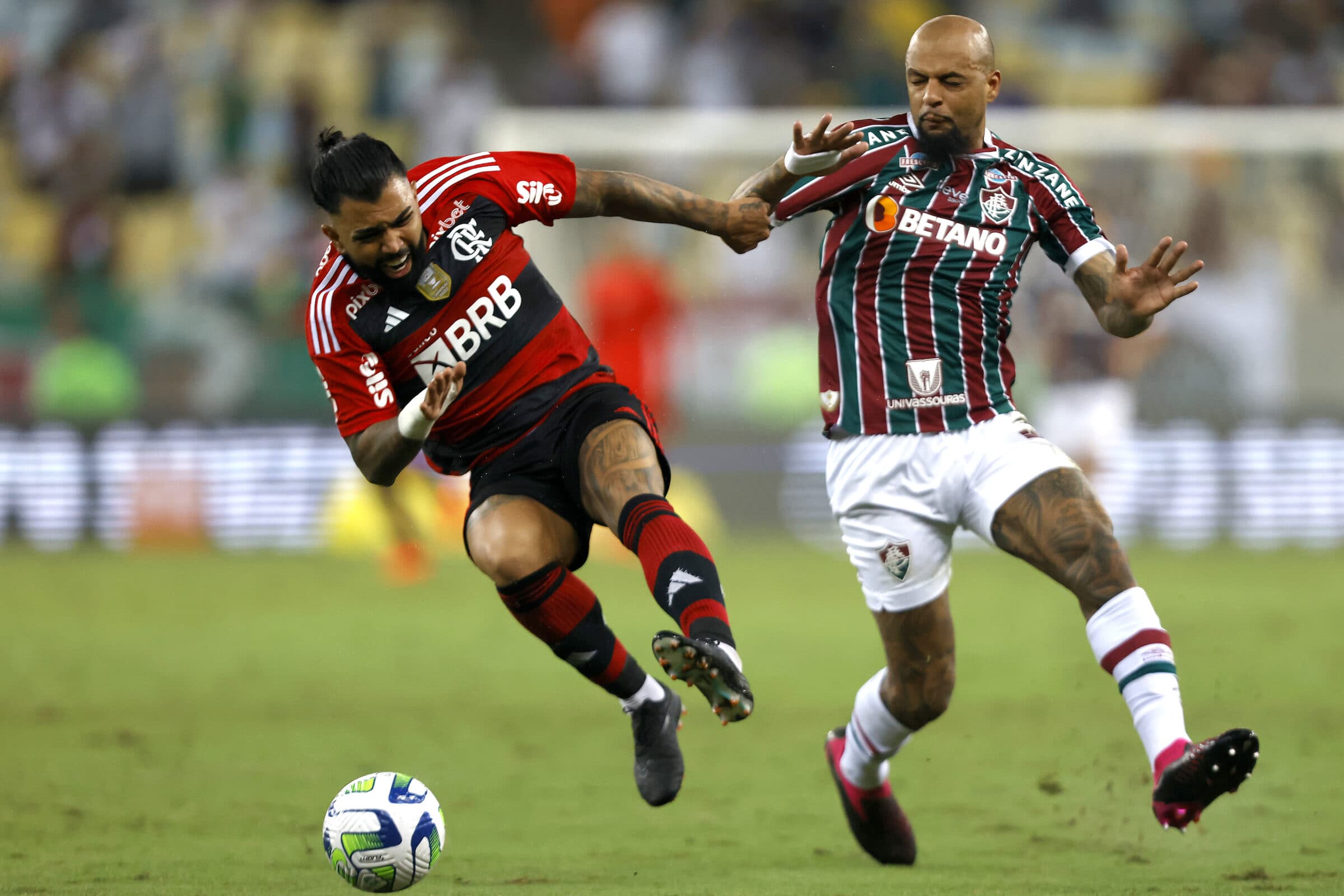 Gabigol x Felipe Melo