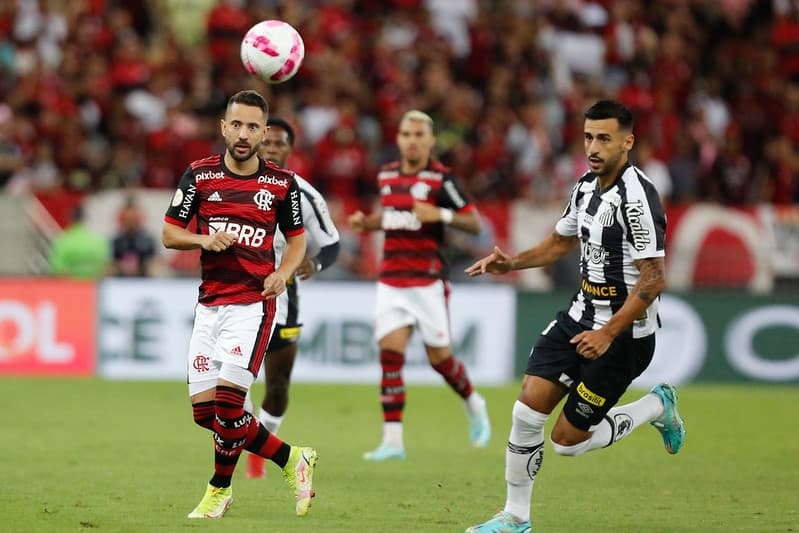 Flamengo e Santos se enfrentam pelo Campeonato Brasileiro