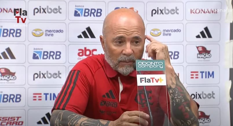 Jorge Sampaoli Flamengo Santos
