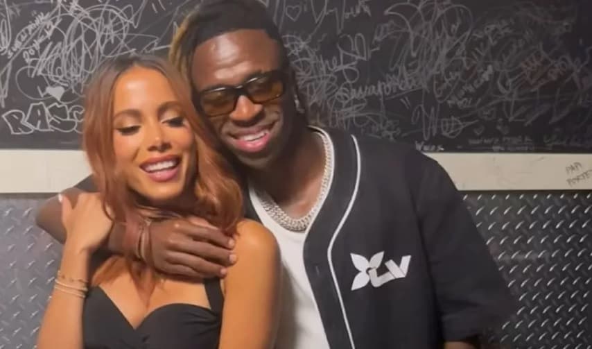 Vinícius Júnior Anitta Flamengo