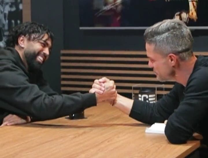 Diego Ribas e Gabigol em podcast no Youtube