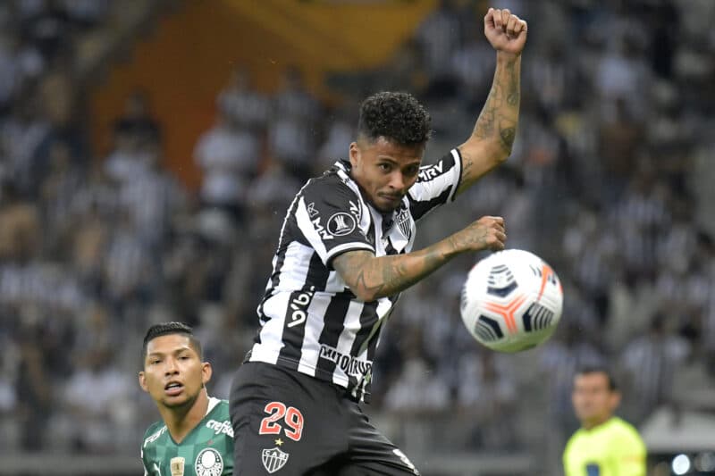 Allan em jogo do Atlético-MG