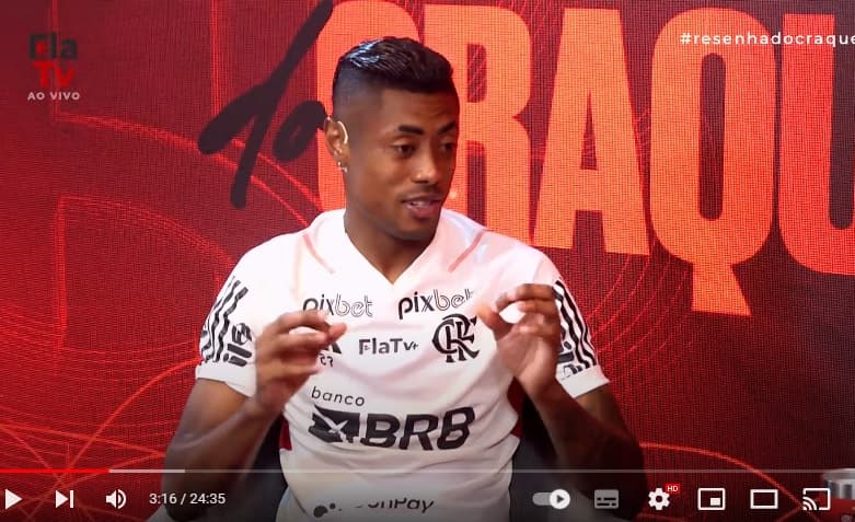 bruno henrique fla tv flamengo