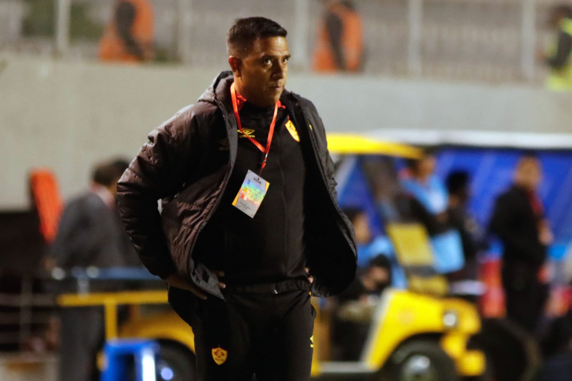 Técnico do Aucas, César Farias