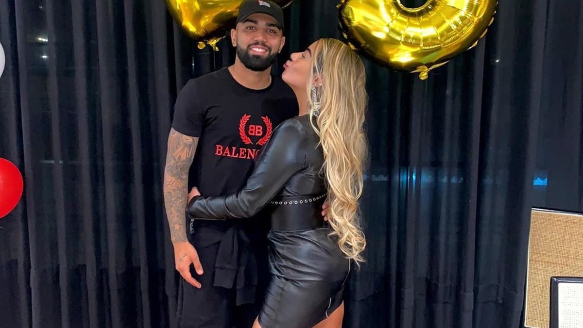 Gabigol e Rafaella Santos, irmã de Neymar