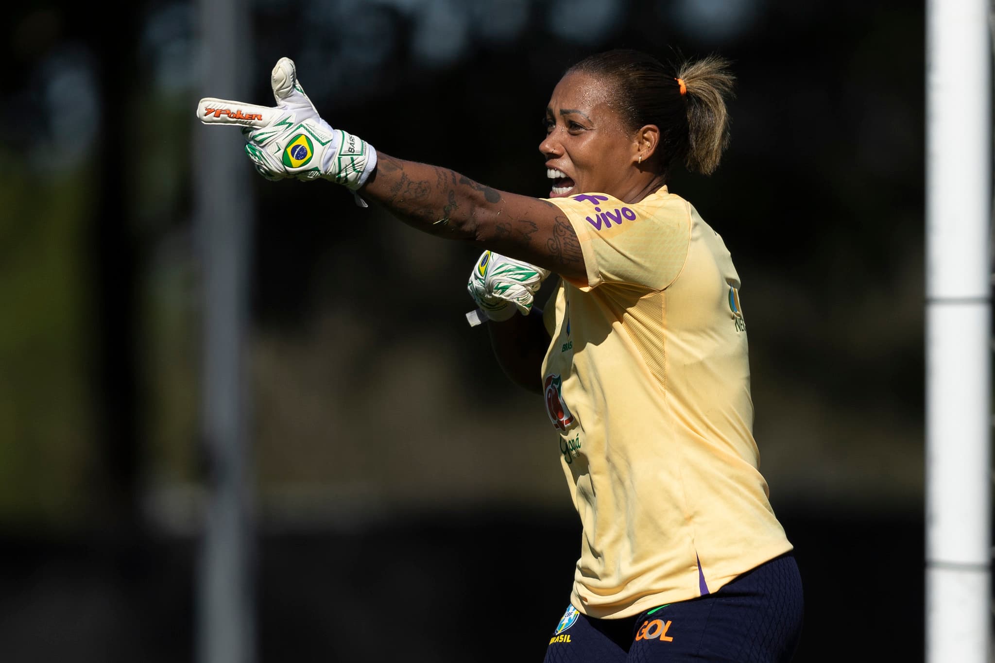 Bárbara, goleira do Flamengo e da Seleção Brasileira, disputa última Copa do Mundo