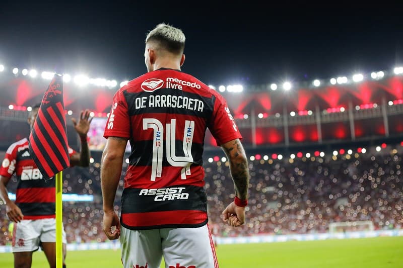 Arrascaeta foi o maior destaque no jogo Flamengo x Fortaleza pelo Brasileirão 2023