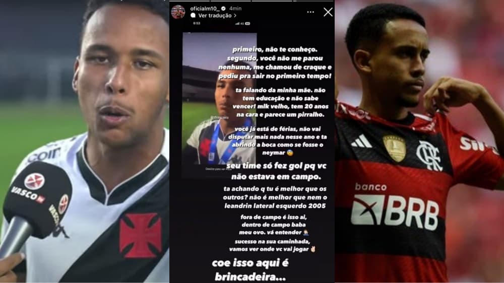 Vasco Flamengo Matheus Gonçalves
