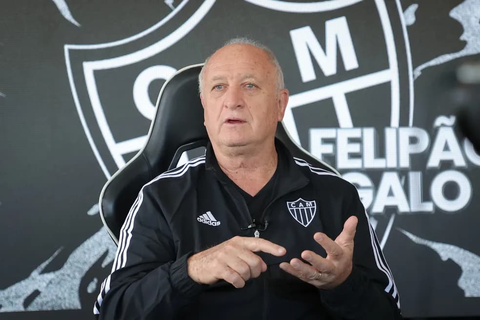 Felipão e Atlético-MG vivem longo jejum de vitória