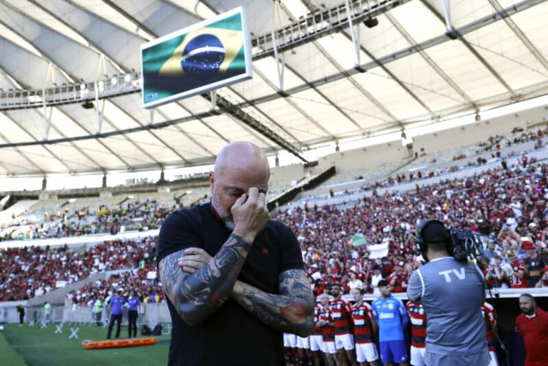 Sem Pulgar e Gerson, Sampaoli não terá seus principais pilares do meio campo para Flamengo x Grêmio na Copa do Brasil