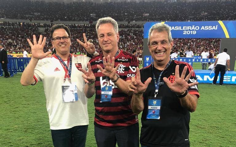 Presidente Rodolfo Landim bateu martelo e vai apoiar Bap como candidato à sucessão no Flamengo. Decisão veio após escândalo com Dunshee