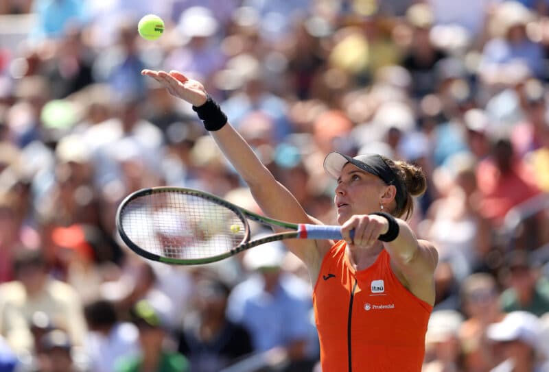 A tenista Bia Haddad, que disputa o US Open, é torcedora do São Paulo, mas já dedicou vitória aos jogadores do Flamengo, vítimas da tragédia no Ninho