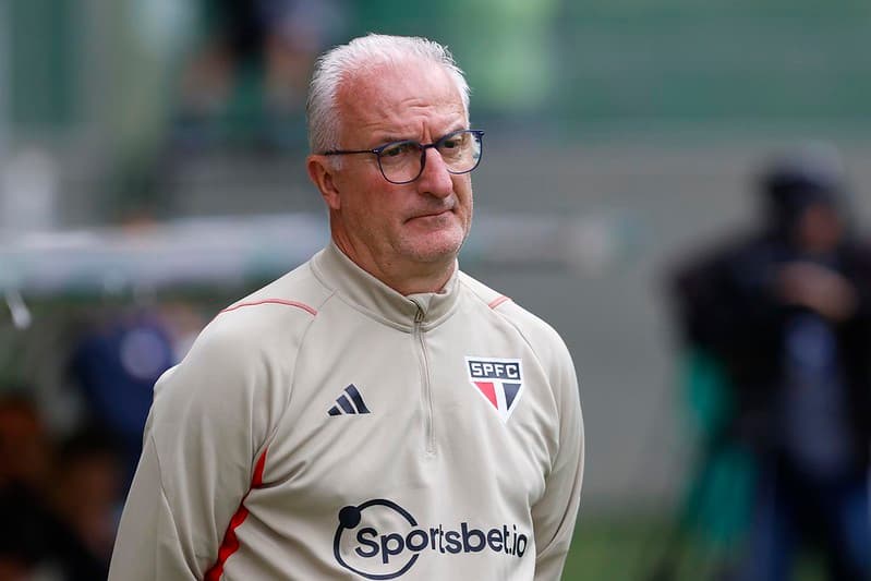 Dorival Júnior, técnico do São Paulo, em partida contra o América-MG