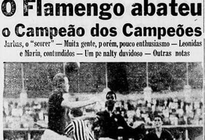 Flamengo goleou Atlético-MG 'campeão brasileiro' de 1937