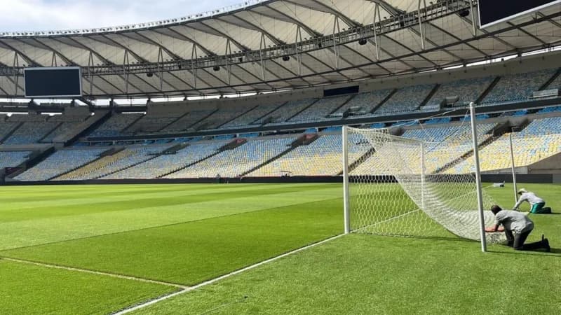 Maracanã recebendo cuidados antes de jogo; Para jornalista Vasco quer apenas direitos e não divide deveres com Flamengo e Fluminense no estádio