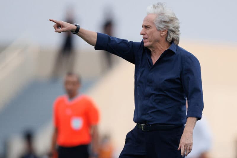 Jorge Jesus em Al Hilal x Al Nassr
