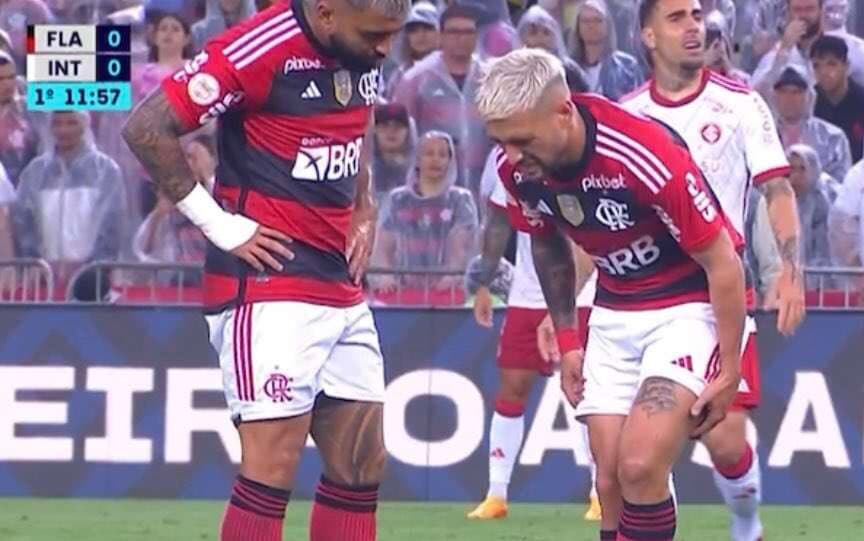 arrascaeta lesão flamengo