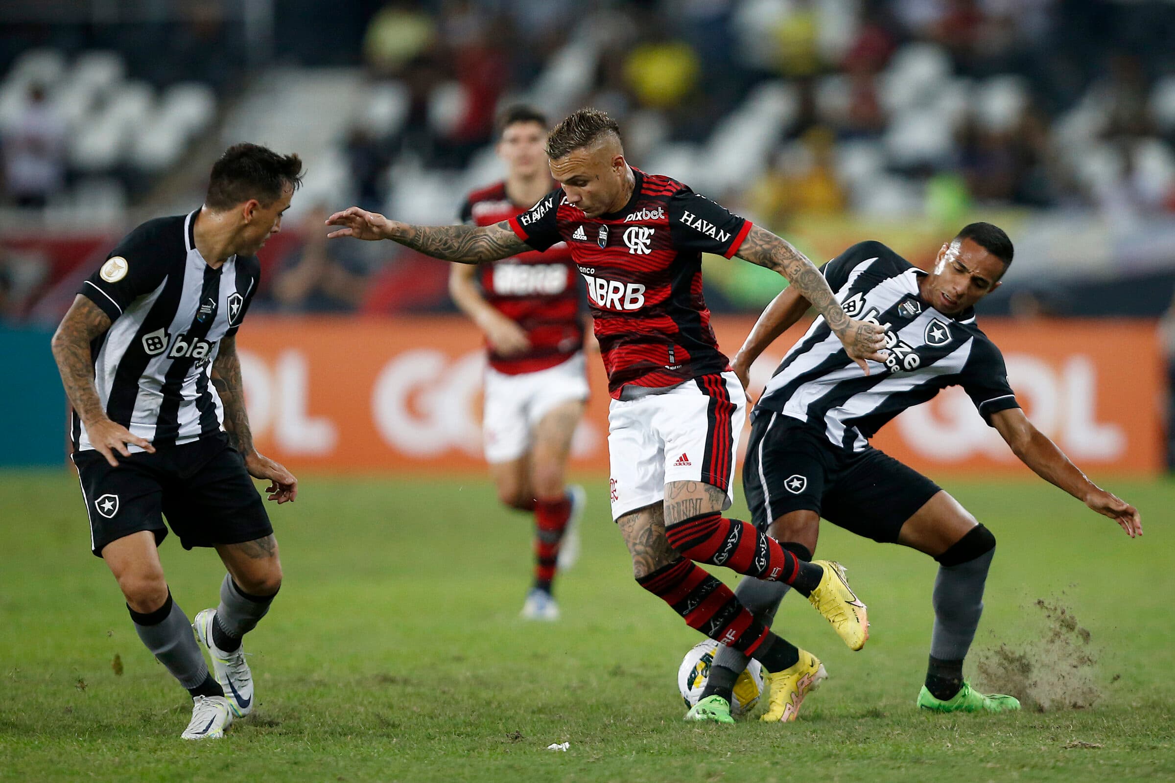 flamengo botafogo everton cebolinha