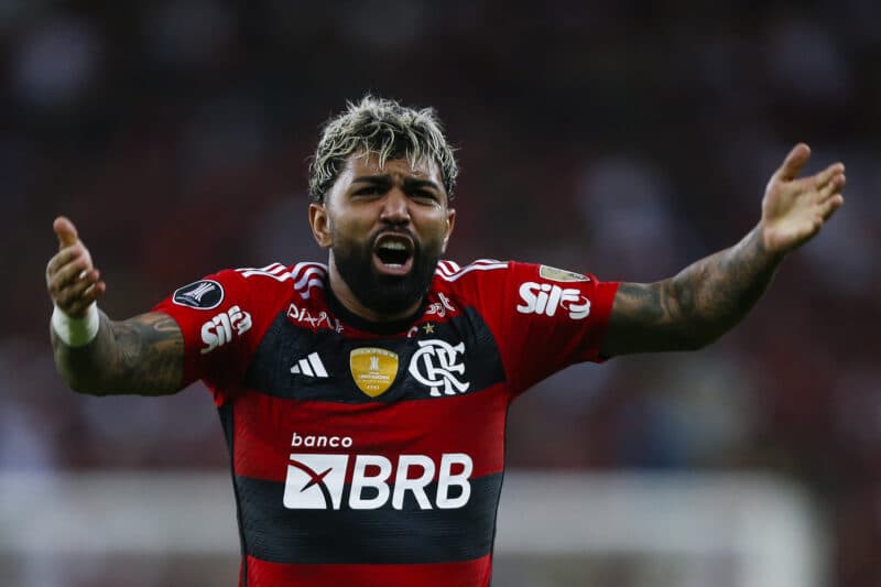 Gabigol pelo Flamengo