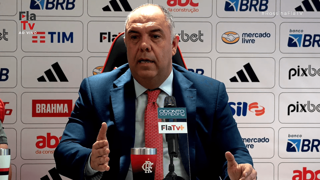 Marcos Braz, vice-presidente de futebol do Flamengo, comentou vexame contra o Olimpia na Libertadores