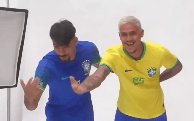Pedro e Lucas Paquetá na Seleção Brasileira
