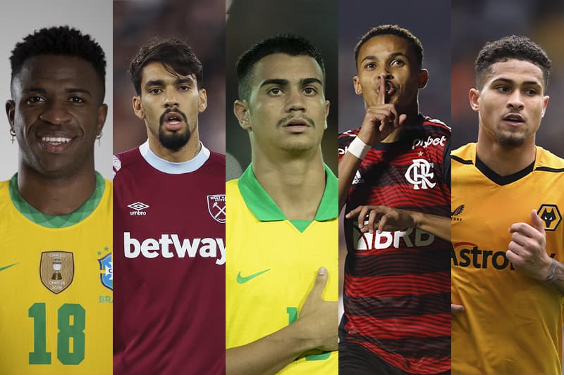 Vinicius Jr., Paquetá, Reinier, Lázaro, João Gomes: joias do Ninho vivem realidades distintas na Europa