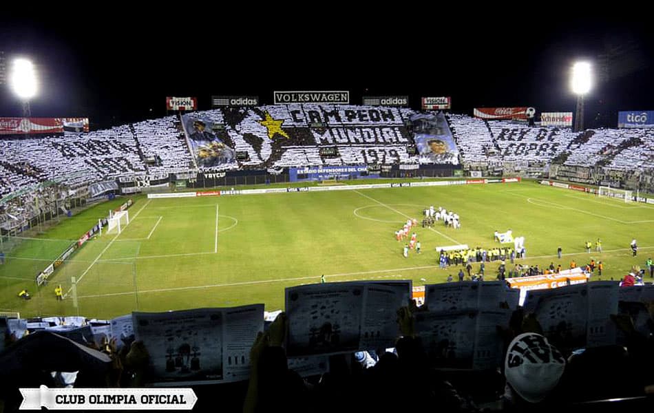Torcida do Olimpia fará mosaico contra Flamengo na Libertadores