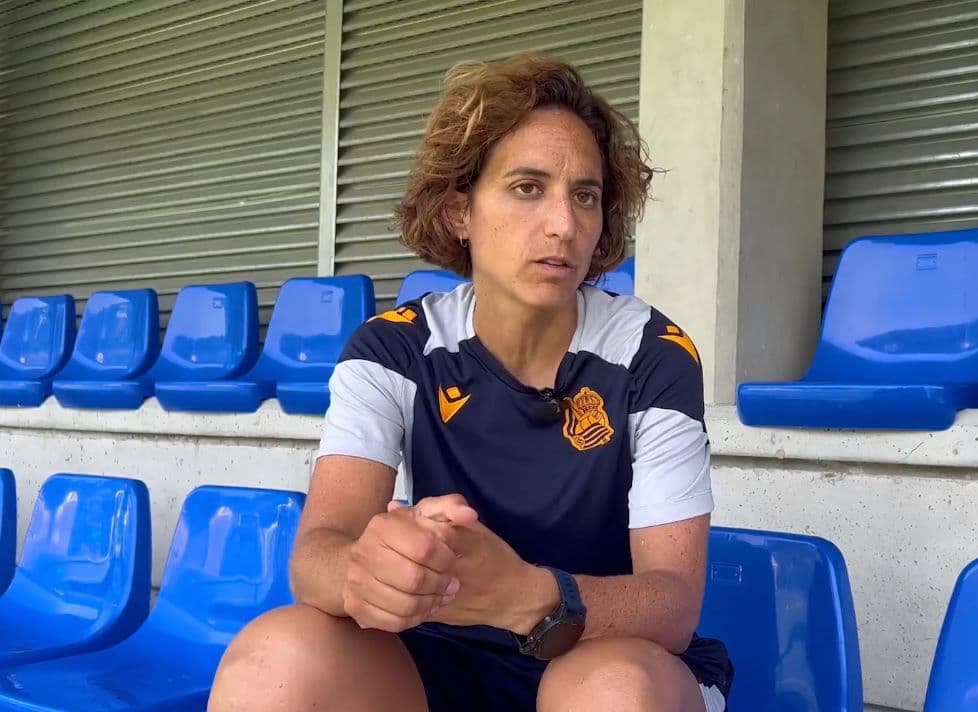 Natalia Arroyo, técnica do Real Sociedad, fala sobre o amistoso contra o Flamengo
