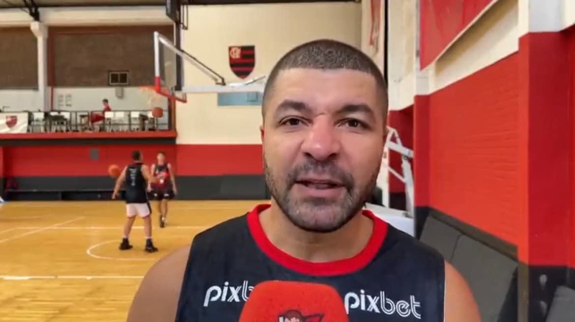 Olivinha confia na temporada do FlaBasquete e manda recado para elenco do futebol