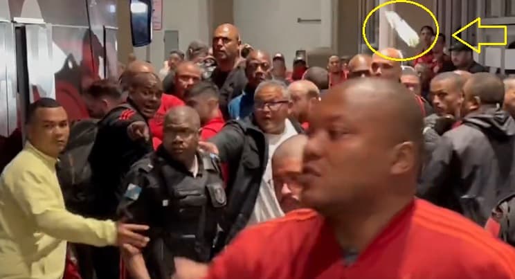 protesto torcida do flamengo