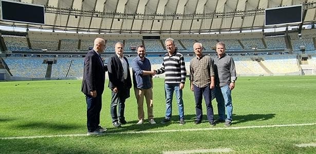 Antes de almoçar com presidente do Vasco, presidente do Fluminense pediu autorização de Landim para falar sobre Maracanã e gestão Fla-Flu