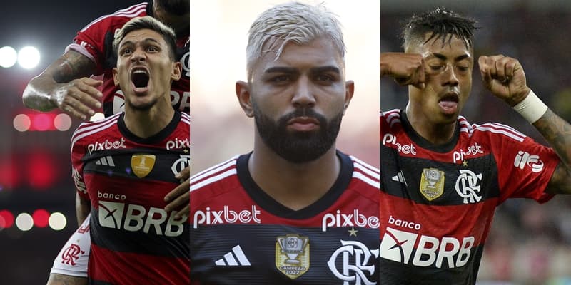 flamengo são paulo gabigol pedro bruno henrique