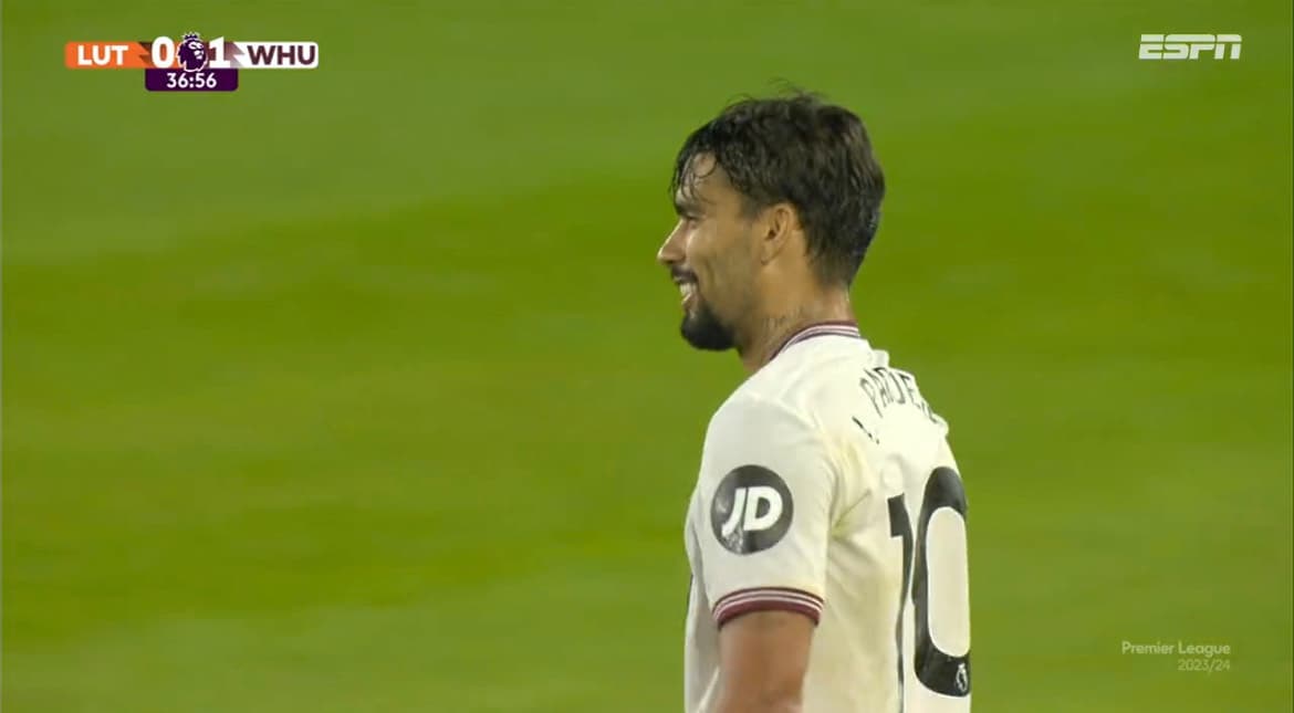 Paquetá dá assistência 'teleguiada' em vitória na Premier League