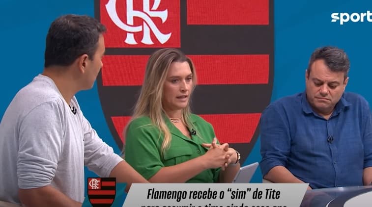 Ana Thaís Matos Flamengo Tite