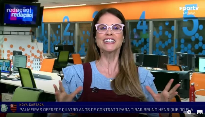 joanna de assis renovação de bruno henrique com o flamengo