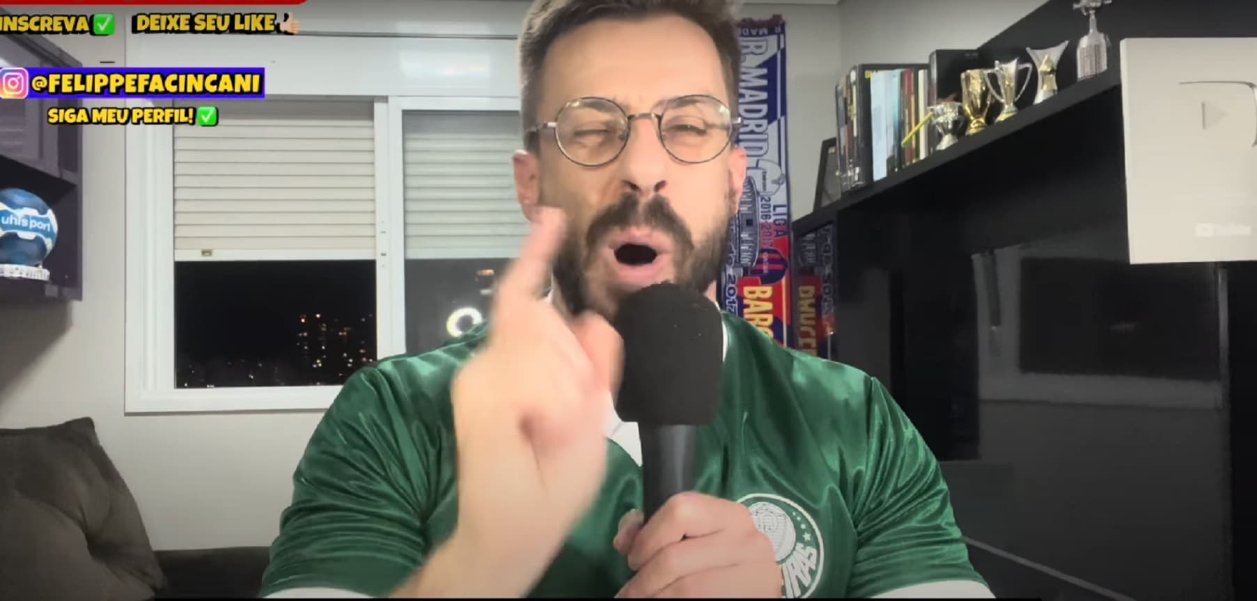 Facincani analisa Flamengo e Palmeiras