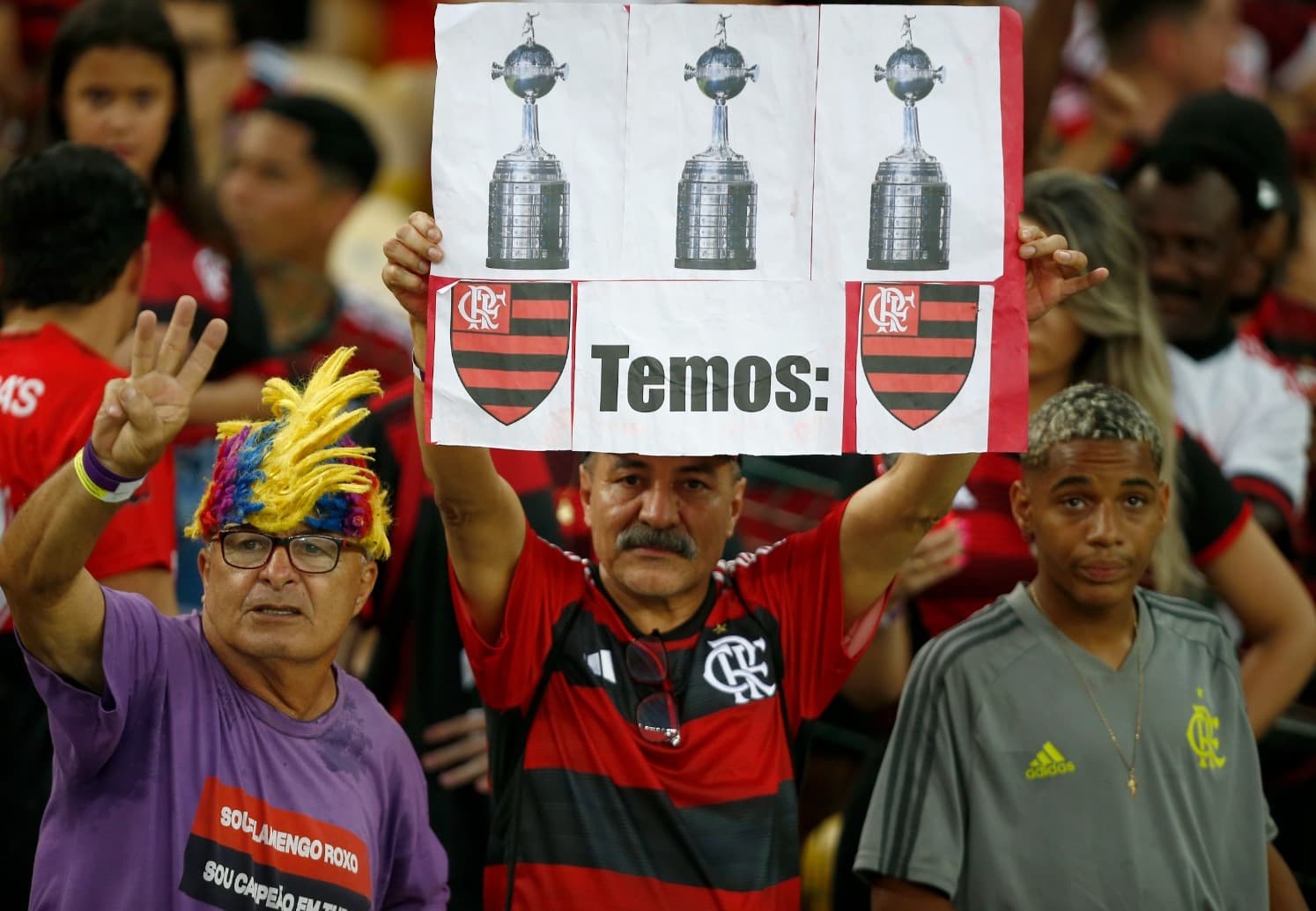 Torcida do Flamengo no Maracanã