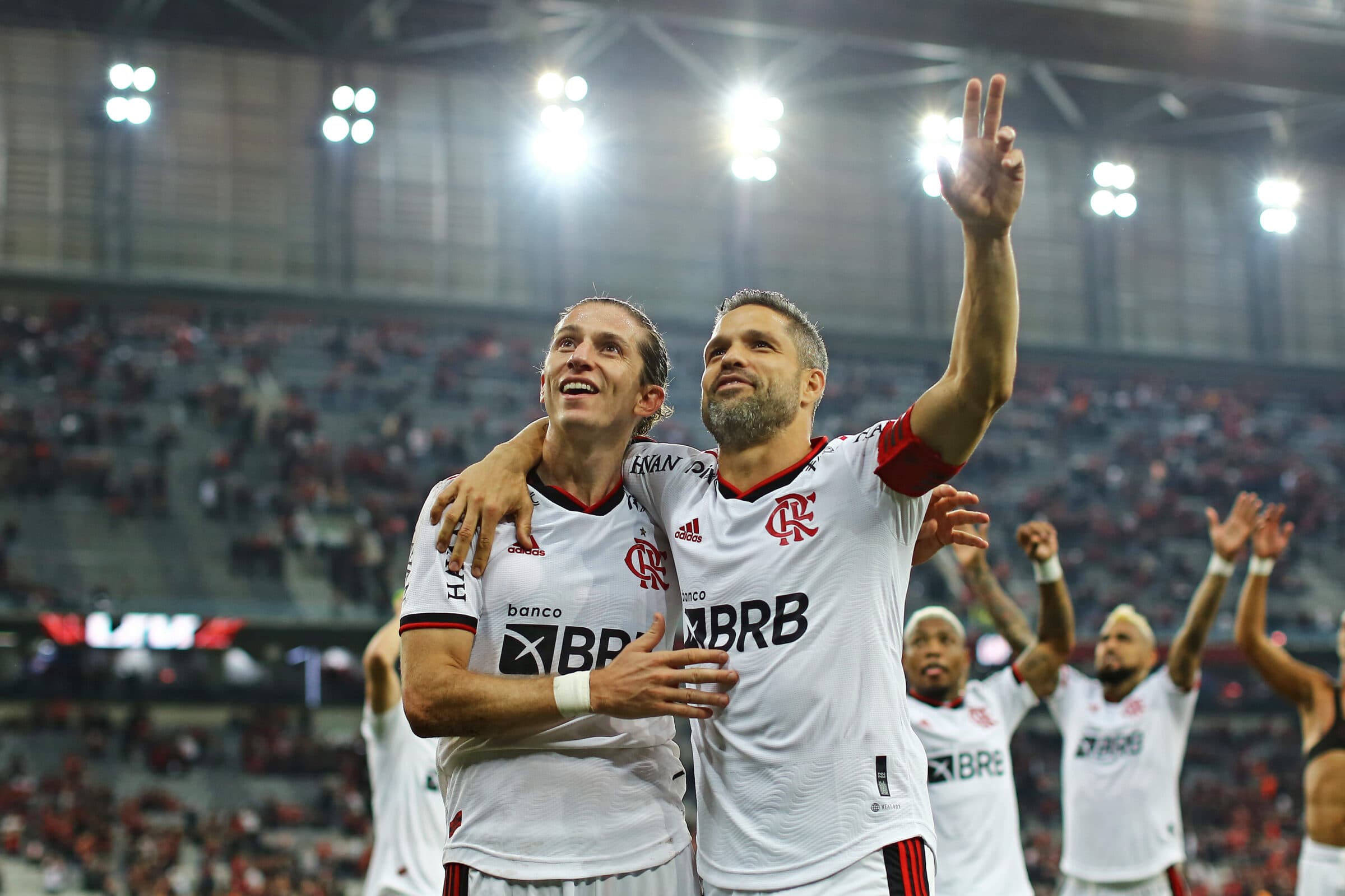 Diego falou de reformulação no Flamengo com saídas de Rodrigo Caio e Filipe Luís