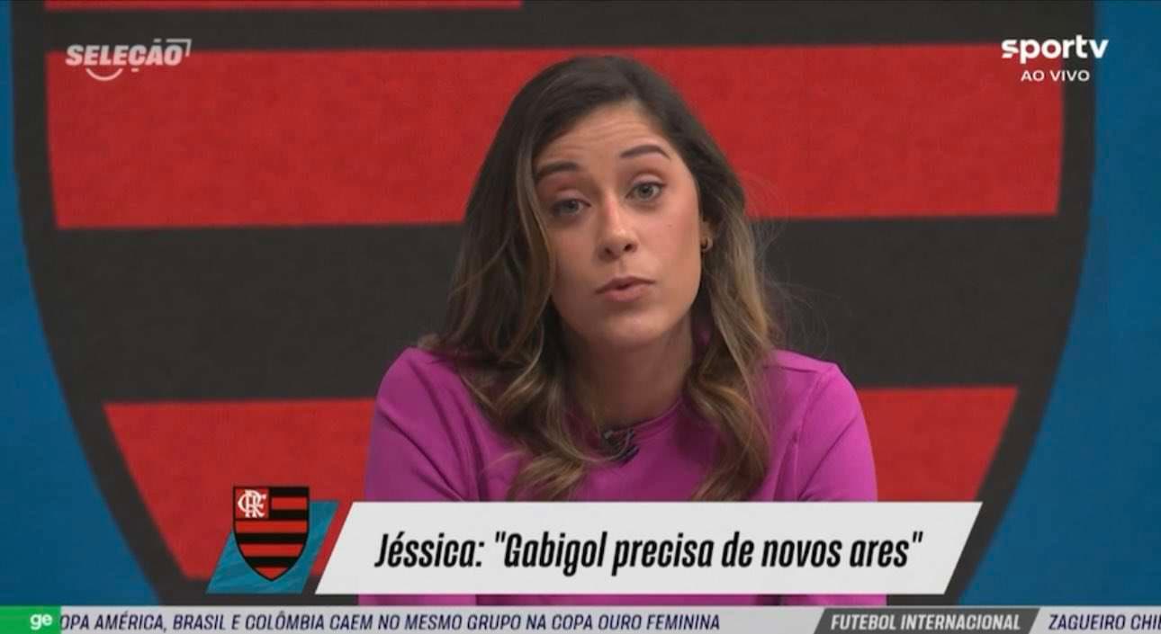 jessica cescon fala de gabigol sair do flamengo rumo ao corinthians