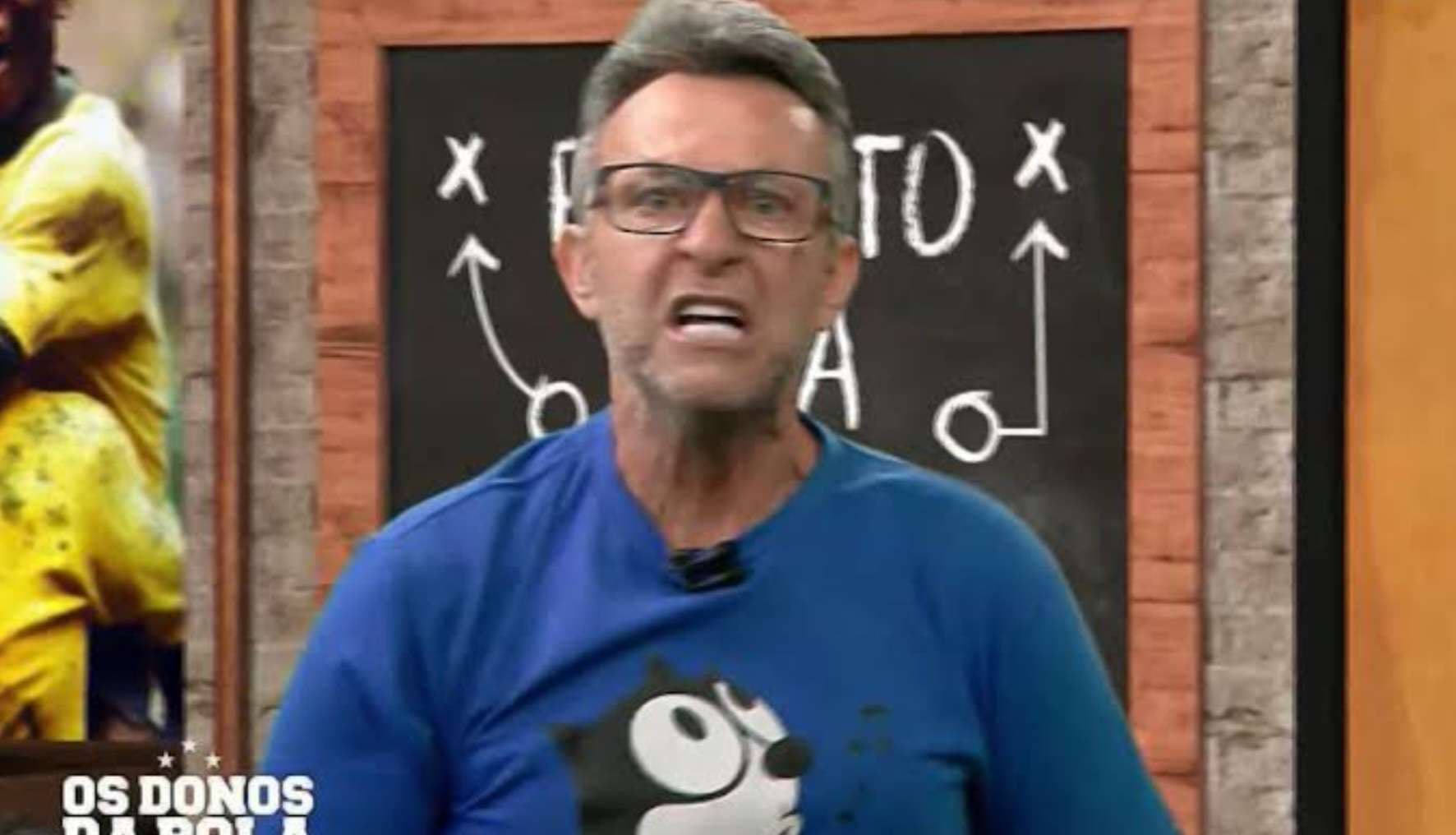 neto criticou o goleiro Rossi do Flamengo e elogiou Hugo Souza, que está emprestado ao Corinthians