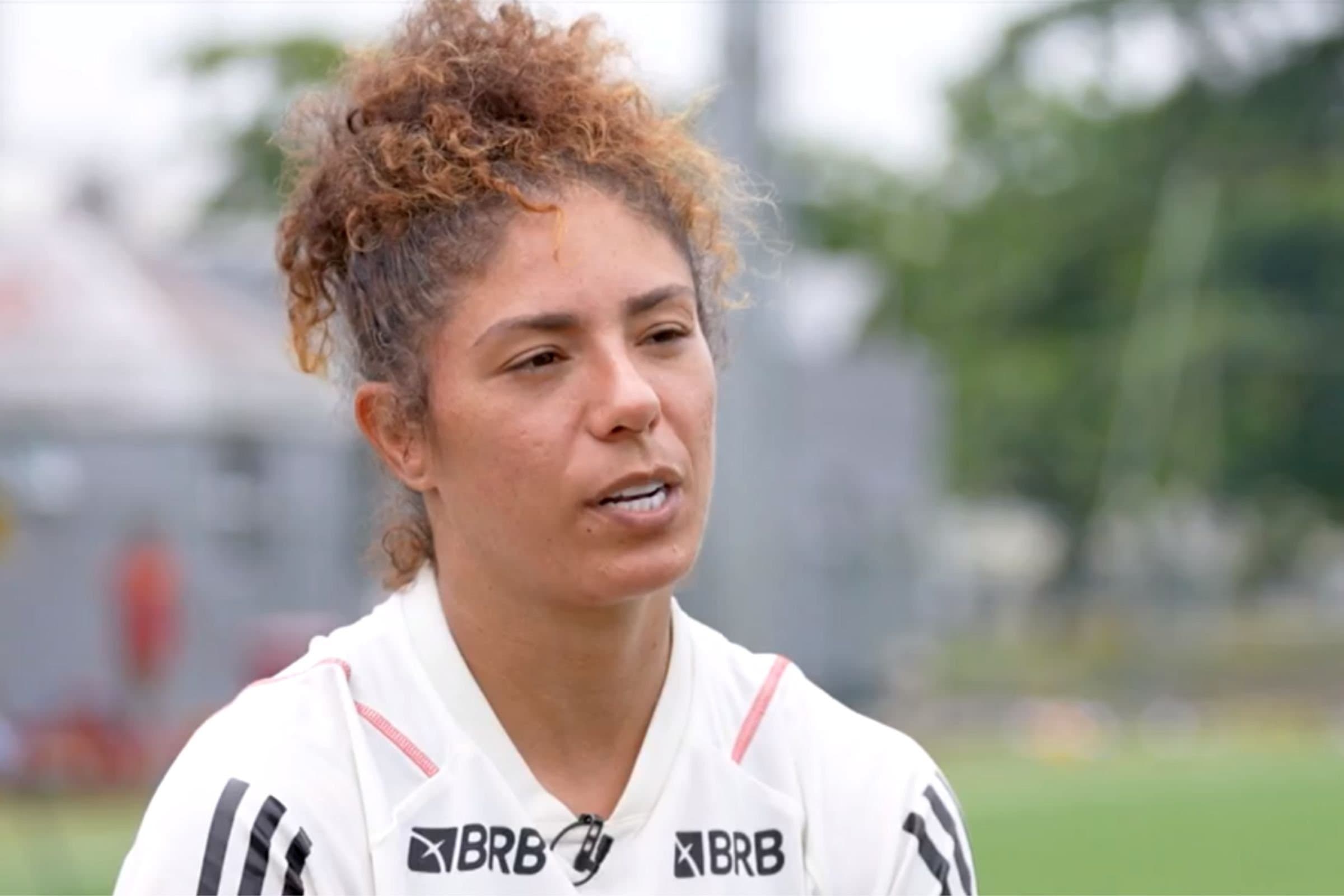 Cristiane, reforço do Flamengo, lembro de mensagens com Gabigol sobre futebol feminino