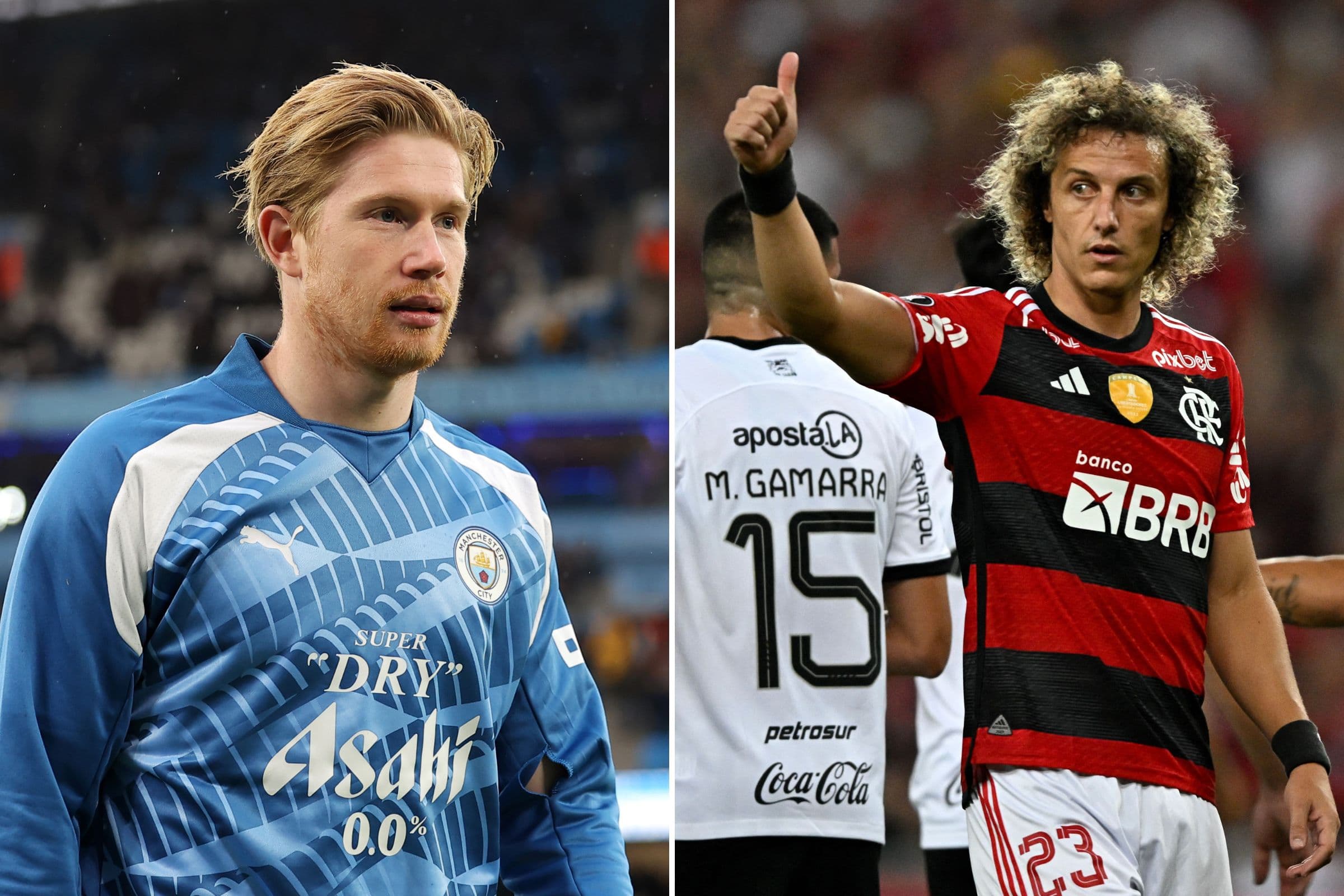 De Bruyne e David Luiz jogaram juntos no Chelsea