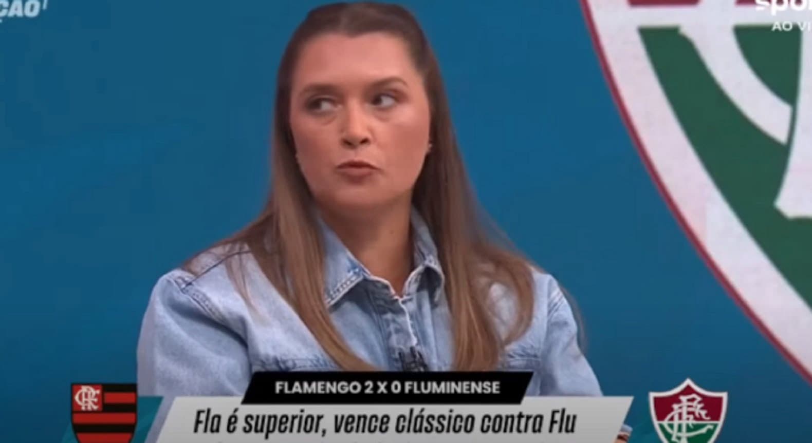 ana thais matos avalia de la cruz e gerson flamengo