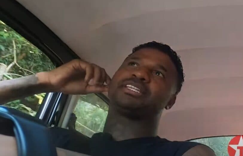 Felipe, ex-Flamengo, durante quadro da FLA TV; goleiro relembrou desespero de Vanderlei Luxemburgo durante Flamengo x SAntos