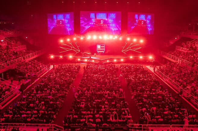 Flamengo Esports vai disputar partida de CS2 no Maracanãzinho contra o Corinthians, no encerramento do GET Rio