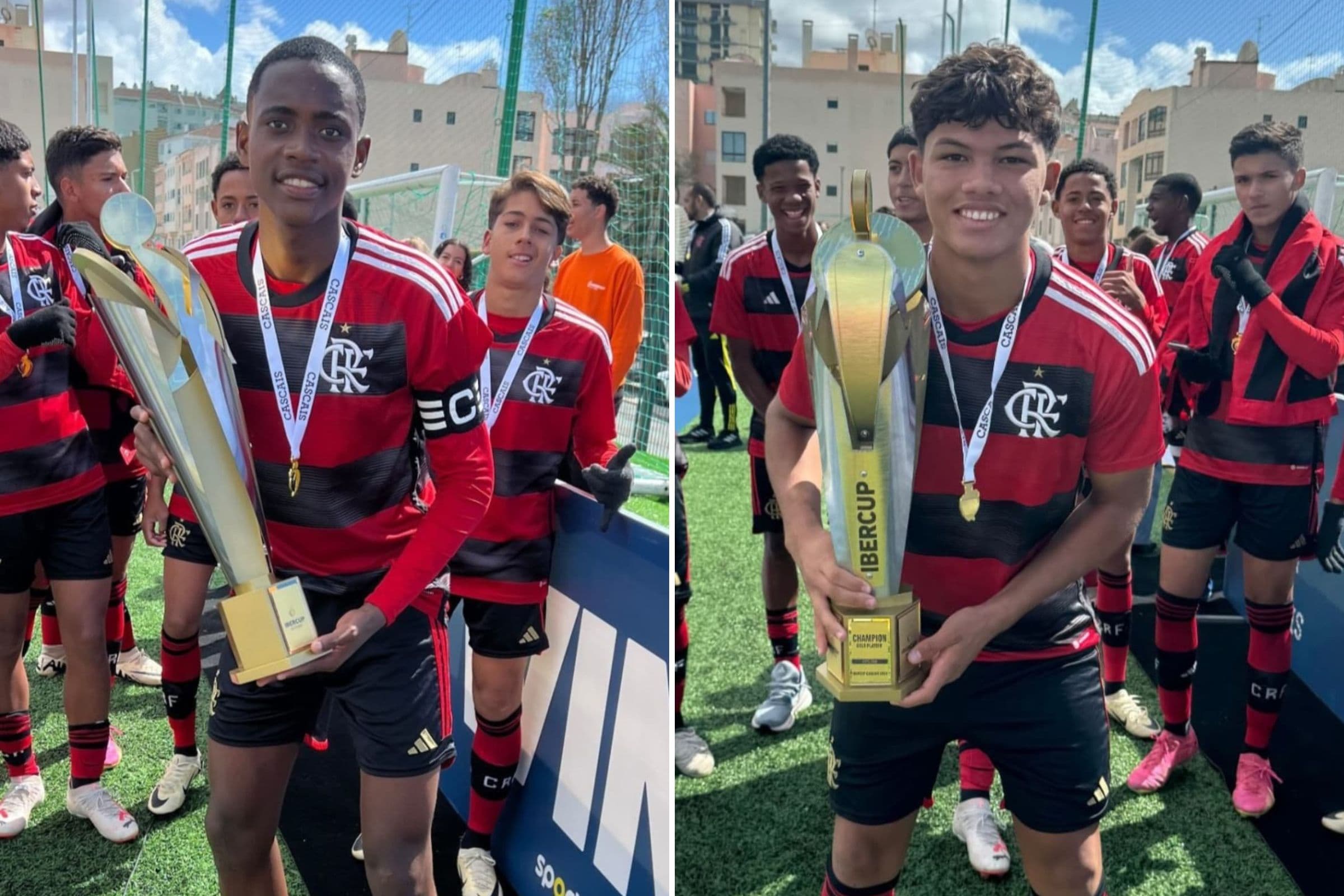 Flamengo Sub-15 foi campeão invicto do Ibercup Cascais